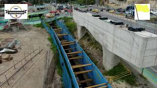 VOLANDO EN DRONE 4K  NUEVOS PUENTES CALLE 127 CON AVENIDA BOYACA [upl. by Gorges]