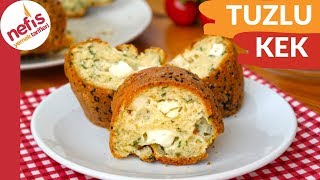 BÖREK TADINDA MUHTEŞEM Tuzlu Kek Tarifi [upl. by Bonina]