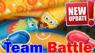 Wormateio © Wormateio Team Battle Multiplayer Red vs Blue  Wormate Newest Update Play 2017 ✓ [upl. by Sosthenna786]