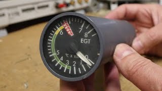 LDM 371 Boeing 727 EGT Indicator [upl. by Llednik]