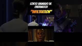 CORTO animado de OVERWATCH quotInfiltrationquot overwatch fypシ shorts kiriko [upl. by Renie]