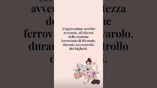 Genova capotreno accoltellato durante il controllo dei biglietti [upl. by Asnarepse]