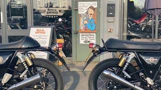 Royal Enfield Interceptor amp Continental GT 650 Twin Lextek Vs Scorpion Exhaust [upl. by Geiger]