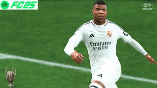 FC 25  Atalanta vs Real Madrid Ft Mbappe Bellingham Vini jr UEFA champions League  PS5™ 4K [upl. by Nob]