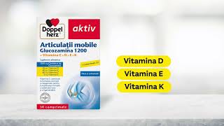 Doppelherz aktiv Articulatii mobile Glucozamina 1200 [upl. by Vikki]