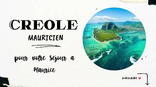 50 Phrases Créole Mauricien que vous DEVEZ Absoluement connaître pour votre séjour a Maurice [upl. by Llerod]