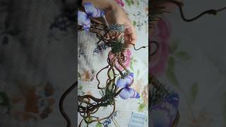 DIY butterfly wreath with natural branches chritmasdecor diycrafts [upl. by Pass764]