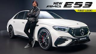 New AMG E53 First Look The Wide Body 612HP 6 Cylinder [upl. by Adnalra]