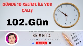 10 KELİMEDE YDS Yds Kelime Ezberleme [upl. by Yorgen]