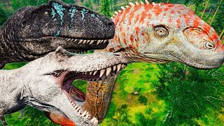 Puertassauro Amigo Da Vizinhança Família TREX Opressora Utahraptor Malandro  The Isle  PTBR [upl. by Aidnama]