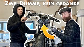 Motor einer BMW R100RS ausbauen  Endgegner Kardanwelle Zerstört uns  Build Part 3 [upl. by Jonny643]