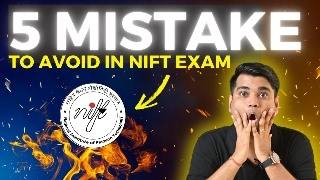 5 MISTAKE To Avoid In NIFT NID Exam Preparation  NIFT Entrance Exam Preaparation [upl. by Anileh886]