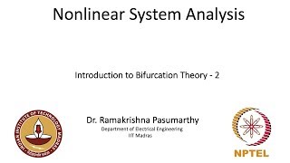 Introduction to Bifurcation Theory 2 [upl. by Hammer]