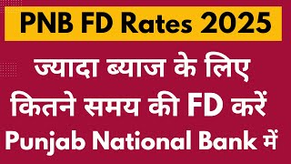 PNB FD Interest Rates November 2024  Punjab National Bank Fixed Deposit Interest Rates 2024 [upl. by Korella]