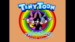 Tiny Toon Adventures Busters Hidden Treasure MegaDrive  Genesis [upl. by Reitrac47]