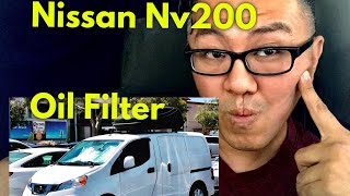 Nissan Nv200 Oil Filter don’t need to replace it all the time [upl. by Odnomra]