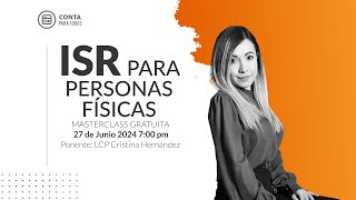 ISR para Personas Físicas [upl. by Hamlin]