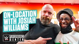 Triple H Explains a Backstage NXT TakeOver Tradition to Josiah Williams [upl. by Ahsienat147]