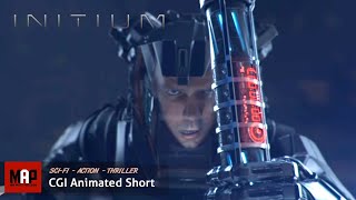 SciFi Action CGI Animated Short Film  INITIUM  Space Travel Action CG movie by ArtFX Team [upl. by Saloma]