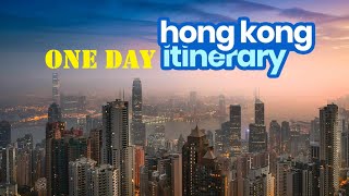 One day Itinerary to Hong Kong  8 Hours in Hong Kong [upl. by Nilats]