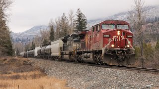 NS SD70ACe  CP 9815 leads 419 at Sparwood BC [upl. by Zeeba715]