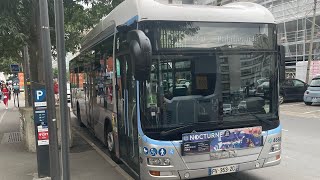 MAN Lion’s City A21 €6 GNV 4888 RATP IDFM 🇫🇷 [upl. by Ydennek]