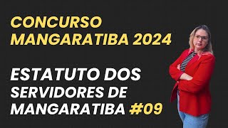 Concurso Mangaratiba 2024 Estatuto dos Servidores de Mangaratiba 09 [upl. by Yazbak720]