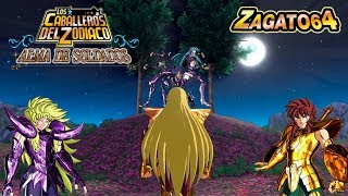 Dhoko vs Shion y Shaka vs SagaCamusShura Alma de Soldados Latino [upl. by Rodl]