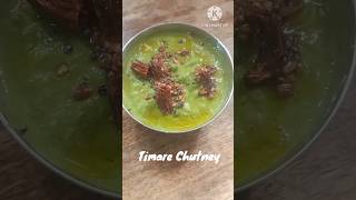 Timare Chutney Recipe  ಒಂದೆಲಗ ಚಟ್ನಿ  Brahmi Chutney  Honey Bunny Kitchen and Vlogs [upl. by Ecirtaemed645]