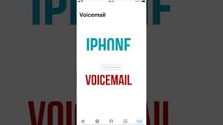 Apple iPhone  Set Up Voicemail [upl. by Alimhaj]