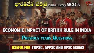 Economic Impacts of British Rule  Indian History  TGPSC  APPSC and UPSC  Tone Academy [upl. by Aicenet]