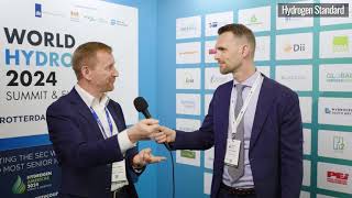 World Hydrogen Summit Onsite Interview with Patrick Staehli from Burckhardt Compression [upl. by Ecirual]