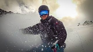 GOOD TIMES SNOWBOARDING in ChamonixMontBlanc [upl. by Hazlip]