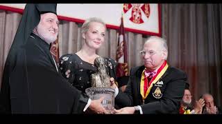 Archons of the Ecumenical Patriarchate Award Yulia Navalnaya the 2024 Athenagoras Human Rights Award [upl. by Domineca]