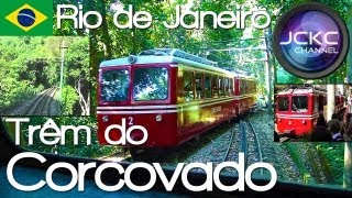 Hyperlapse  Trem do Corcovado todo o percurso Rio de Janeiro  Train camera onboad [upl. by Hgalehs]