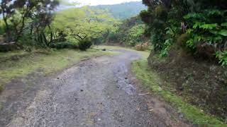 Lagoa do Fogo Heavy rain 8K [upl. by Adiell]