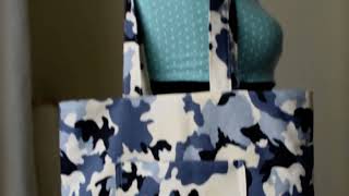 Camouflage Tote Bags [upl. by Ahsekyt]