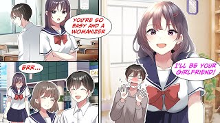 Manga Dub My beautiful childhood friend gets jealous when she sees me talking to other girls [upl. by Bush]