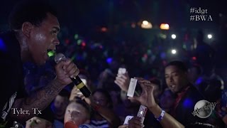 KevinGates Performs Live in Concert  Tyler TX 91814 [upl. by Ybloc]