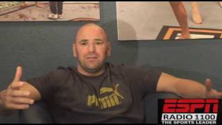 TUF 10 DANA WHITE SAYS HELL BOOT KIMBO IF HE HAS TO [upl. by Yrellam412]