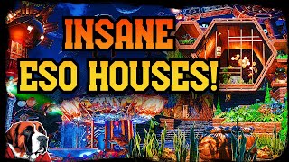 INSANE ESO Houses  The BEST Houses Ever Made PC NA [upl. by Darnoc]