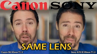 Canon vs Sony With The SAME LENSES 7 Artisans EF SE Adapter Review [upl. by Nyvar956]