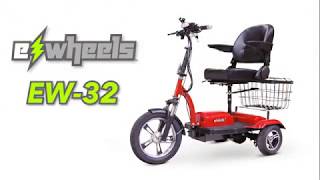 eWheels EW32 Scooter Review Video [upl. by Tacita]