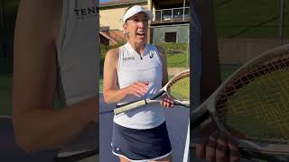 What’s your racquet with Brittany from Tennis Warehouse former D1 college player [upl. by Oppen]