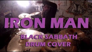 Iron Man Black Sabbath Drum Cover [upl. by Corb616]