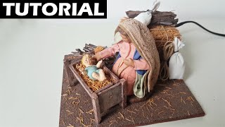 💡 TUTORIAL Madonna che culla  Come movimentare le proprie statuine ⚙️ Presepe in movimento [upl. by Suivat922]