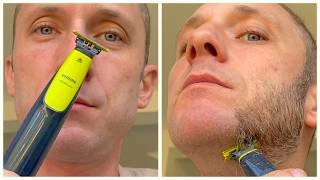 Philips OneBlade Removes Beard in Seconds [upl. by Aliuqa]