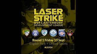 Coastal Spirit vs Cashmere Technical  Laser Strike U19 Canterbury Development League 2024 [upl. by Hseyaj]