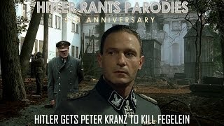 Hitler gets Peter Kranz to kill Fegelein [upl. by Garrott]