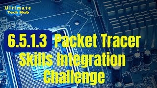 3612 Packet Tracer  Skills Integration Challenge عربي [upl. by Olaf]